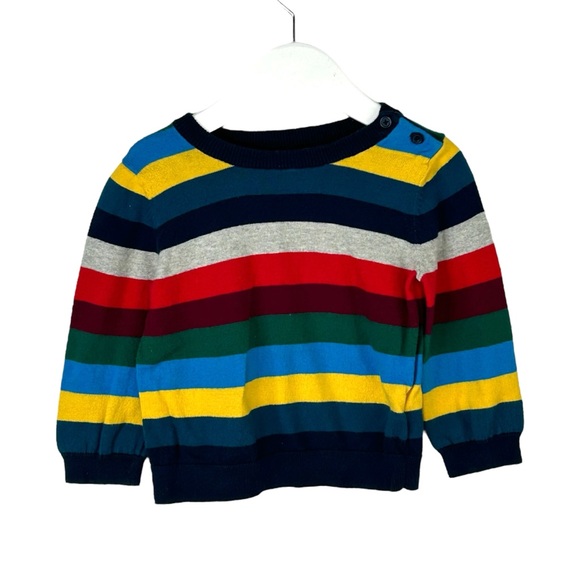 GAP Other - Baby Gap Rainbow Striped Sweater 18-24 Months